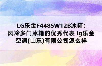 LG乐金F448SW12B冰箱：风冷多门冰箱的优秀代表 lg乐金空调(山东)有限公司怎么样